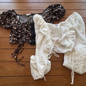 Women’s 2 crop top bundle
